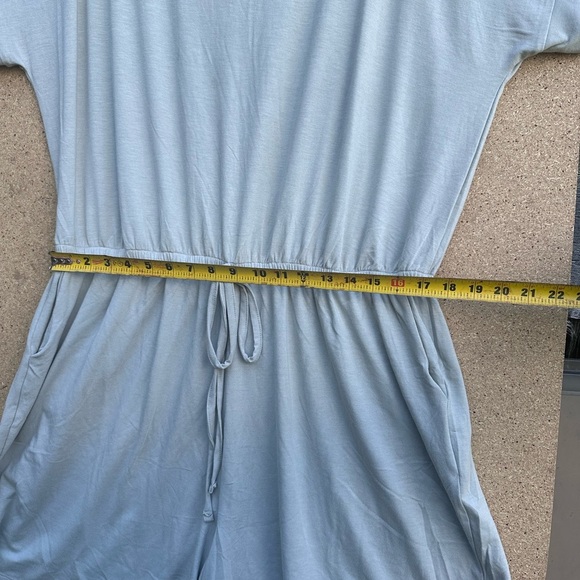 Zenana Outfitters Soft Gray Romper Jumpsuit Size 3XL - Picture 4 of 10